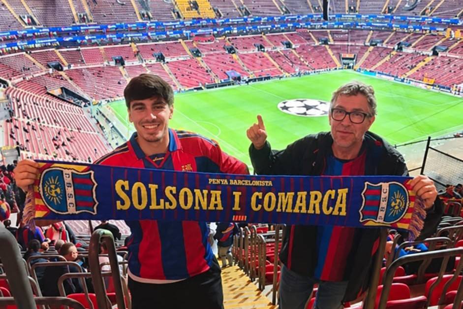 Passió blaugrana a les portes d'Àsia: la Penya Barcelonista Solsona i Comarca conquereix Istanbul