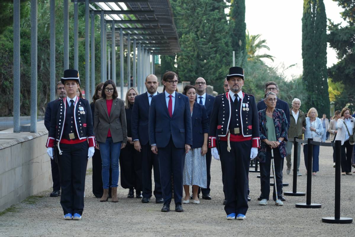 Illa recorda Companys amb una crida a "tenir present d'on es ve per no repetir els errors del passat"