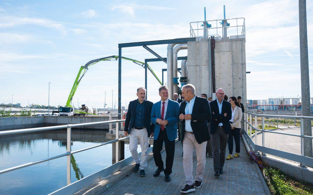 AITASA inverteix 10 milions d'euros per augmentar un 50% la capacitat de la planta d'aigua regenerada de Vila-seca