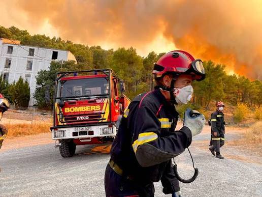Un incendi al País Valencià va atiar l'escalfament global amb l'equivalent a més de 600 mil tones de diòxid de carboni
