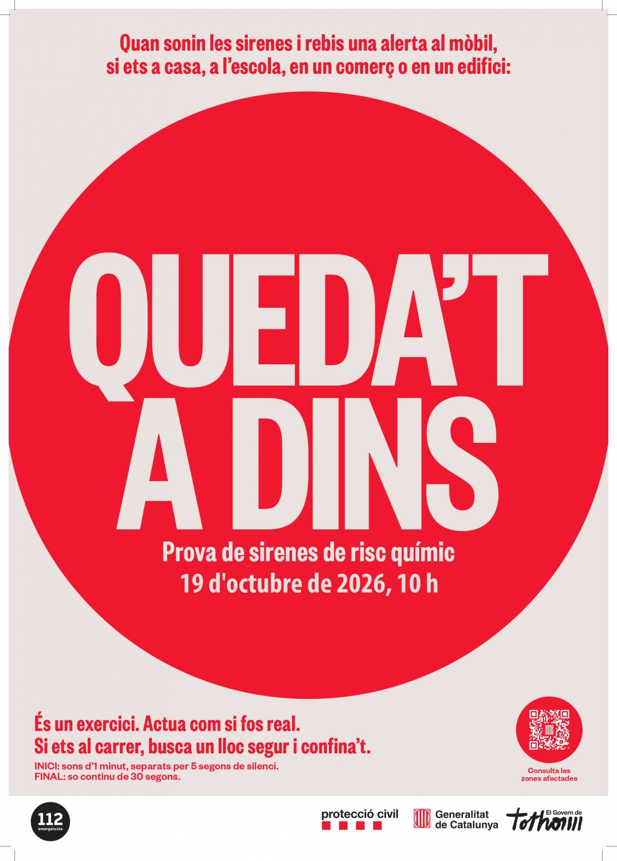 Cartell Queda`t a dins - Cartell Queda`t a dins