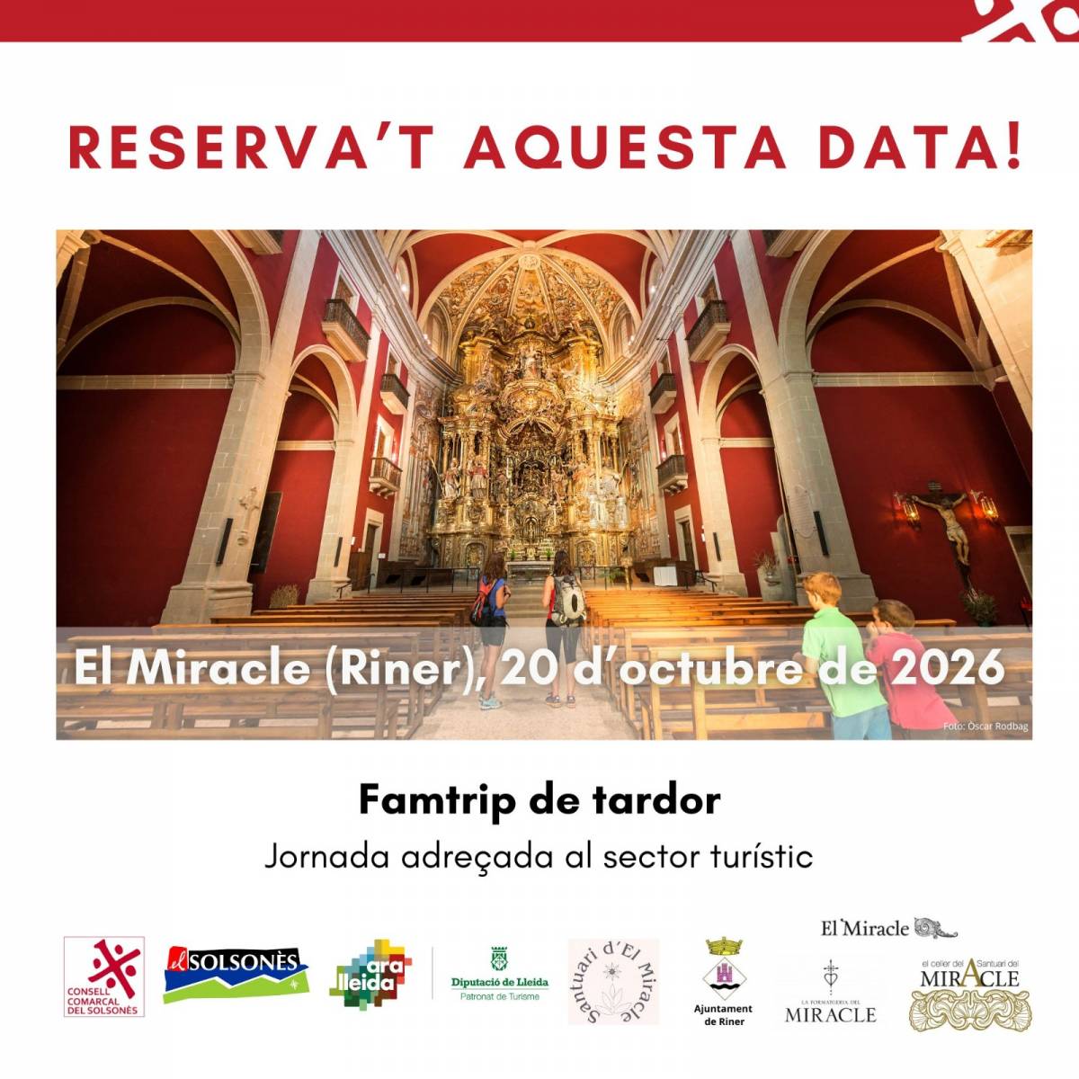 El Consell Comarcal del Solsonès organitza un famtrip de tardor per donar a conèixer els recursos turístics i culturals del Miracle