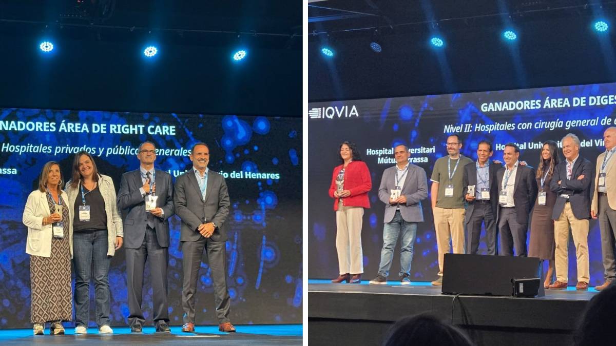 El CST i MútuaTerrassa premiats als IQVIA per la qualitat assistencial