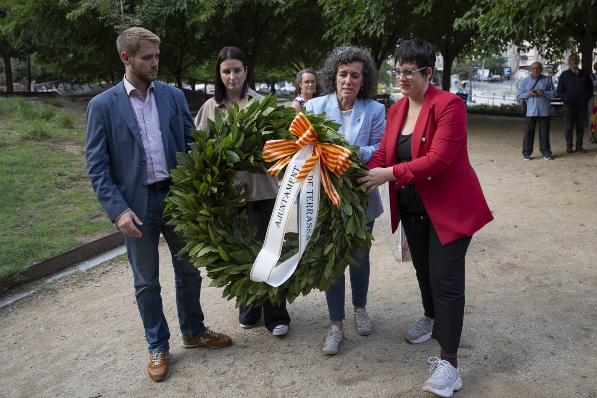 Terrassa planta cara a l’oblit en memòria de Companys i les víctimes del franquisme: 