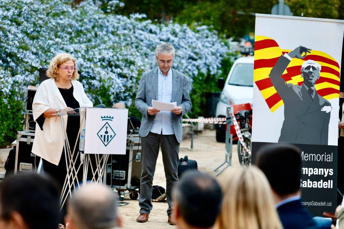 Sabadell reivindica la memòria de Lluís Companys amb un homenatge a Can Rull