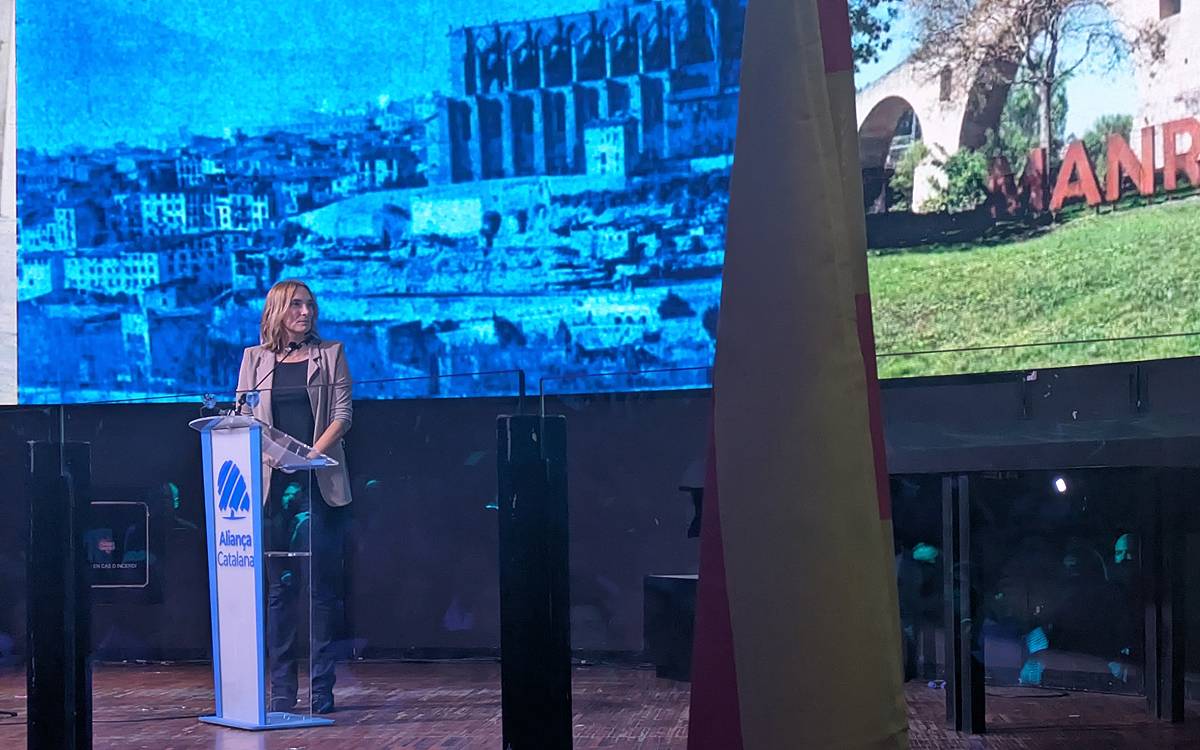 Sílvia Cubo estrena discurs antiimmigració en la seva presentació com a candidata d'Aliança a Manresa