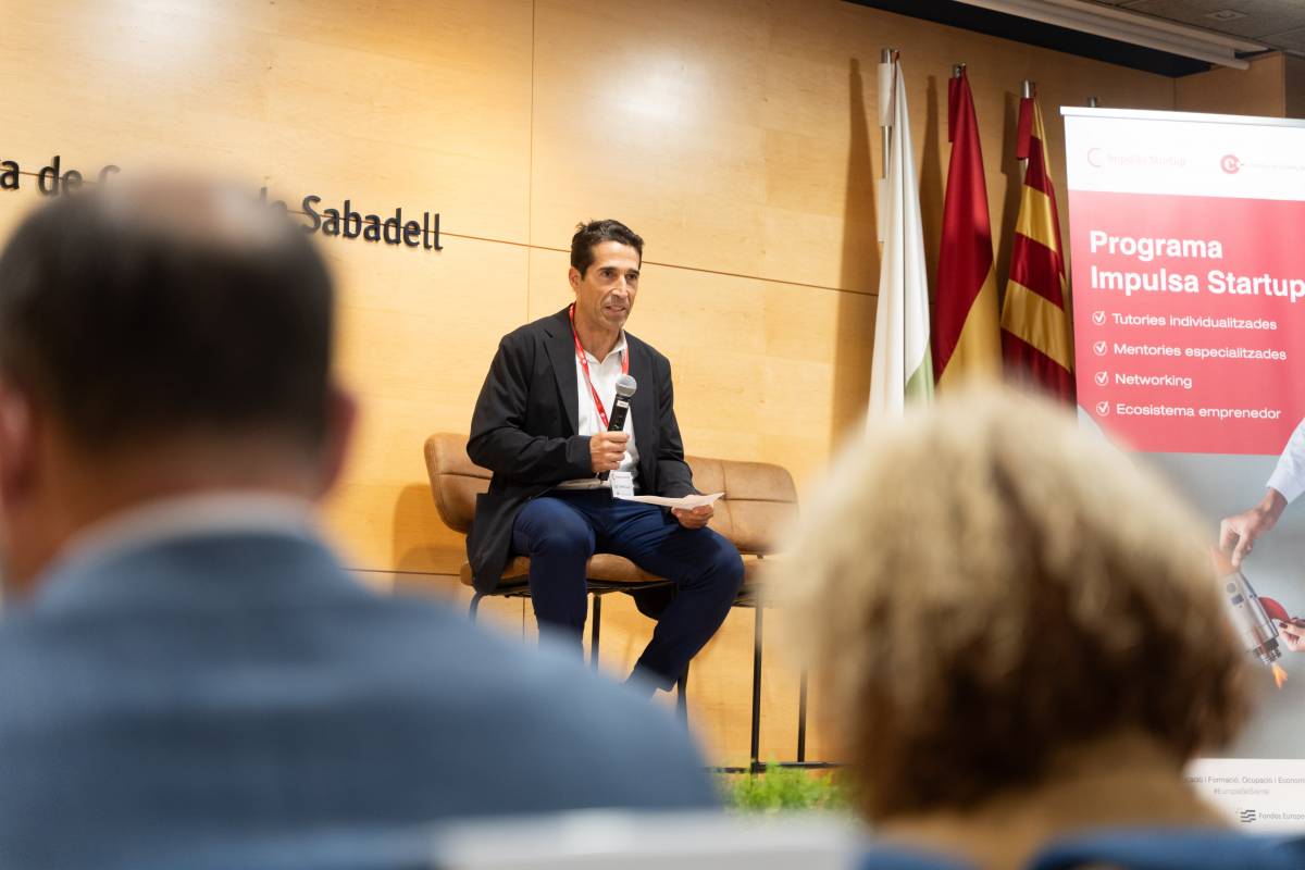 Leo Torrecilla, vicepresident primer de la Cambra de Comerç - D. CHAO