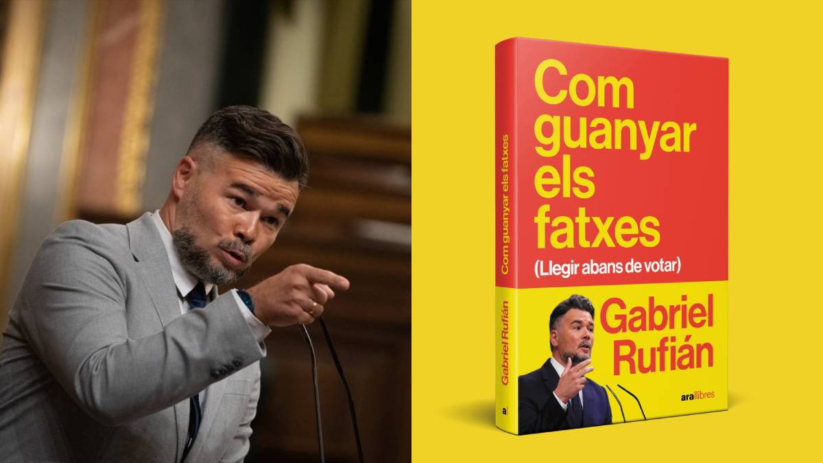 Gabriel Rufián presenta nou llibre a les portes del 29-N