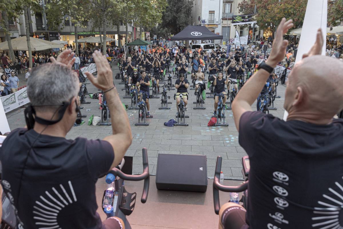 El dissetè Cycling Day, sota sostre