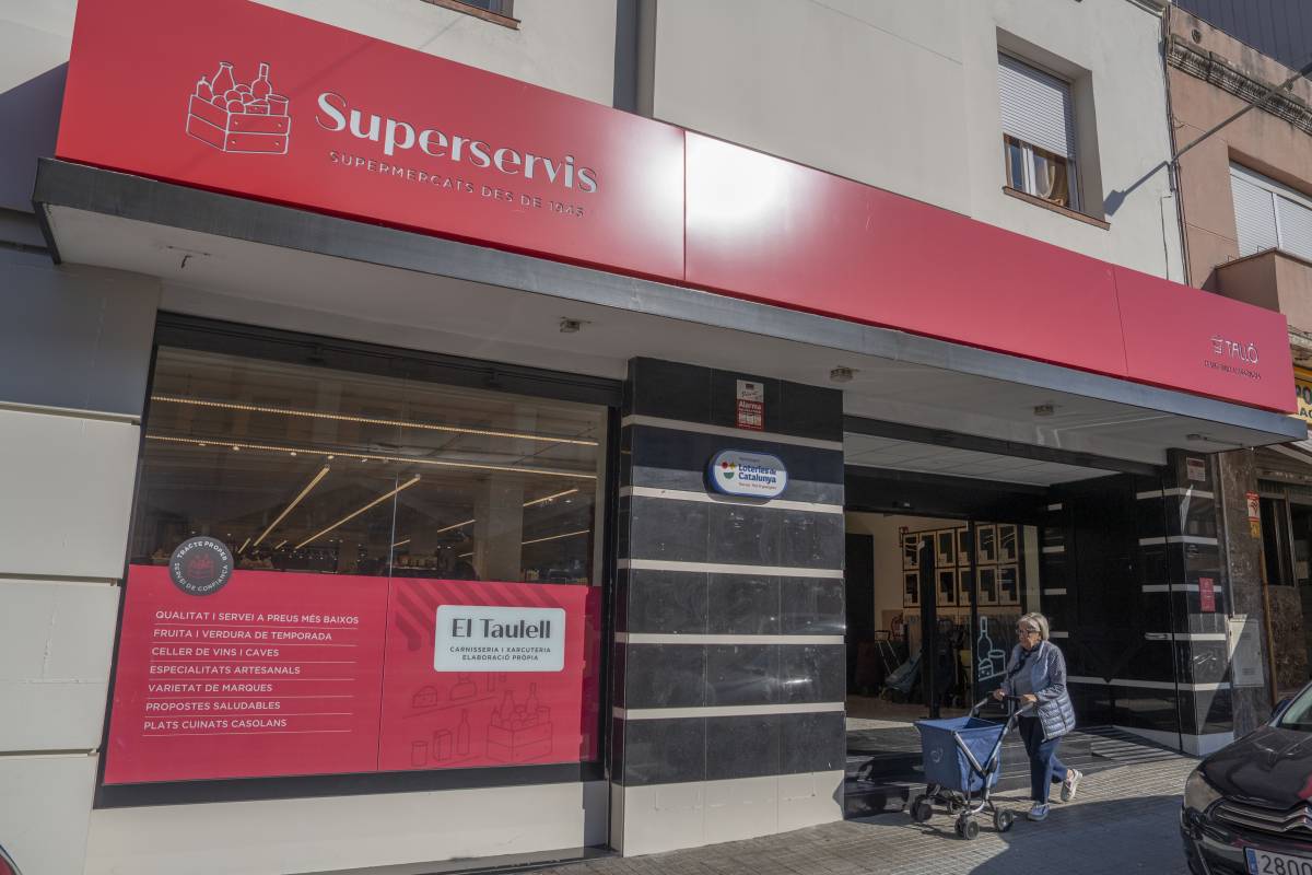 Superservis renova l’històric supermercat Talló: 