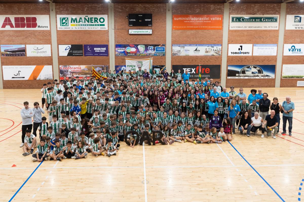 L’OAR Gràcia posa el focus en el futur amb el creixement del planter com a gran motiu d’orgull