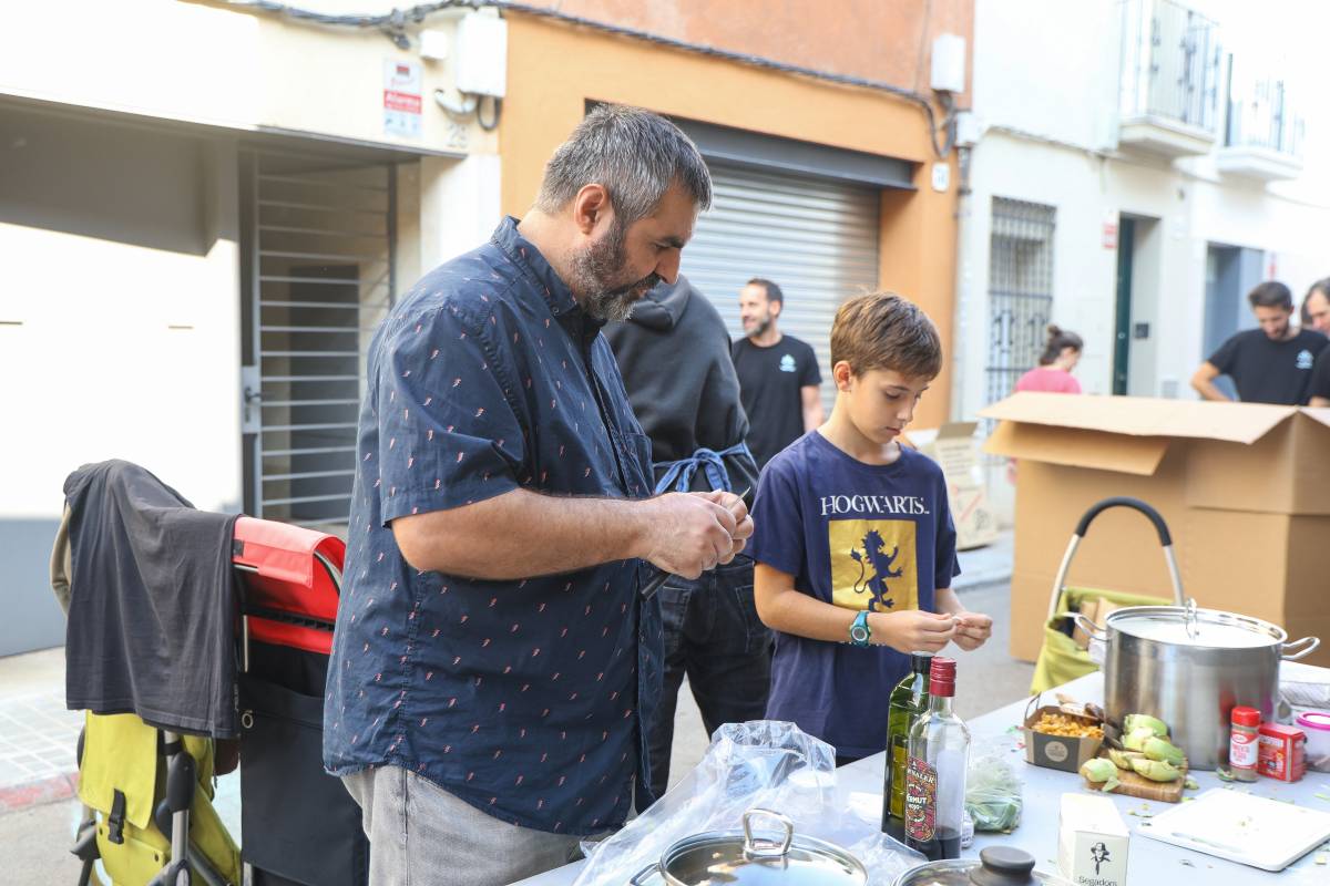 El concurs de paelles de la Festa Major del Safareig - VÍCTOR CASTILLO El concurs de paelles de la Festa Major del Safareig