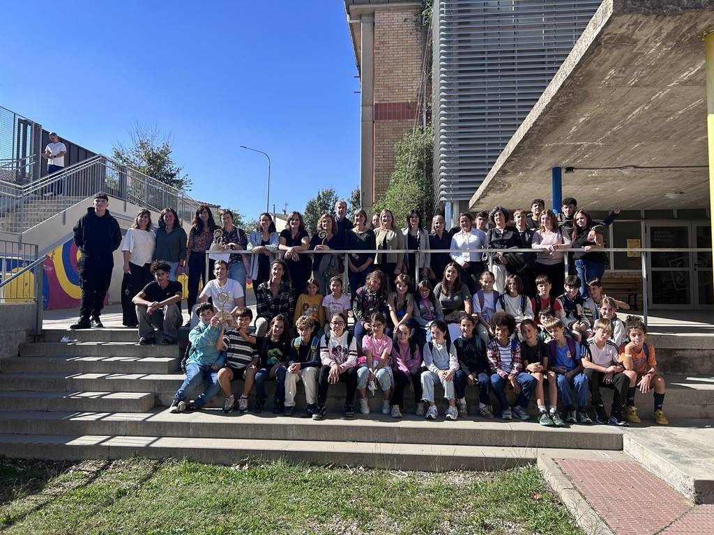 L’Institut Francesc Ribalta i l’Ajuntament de Solsona han acollit l’acte de lliurament dels guardons de la 14a edició - L’Institut Francesc Ribalta i l’Ajuntament de Solsona han acollit l’acte de lliurament dels guardons de la 14a edició