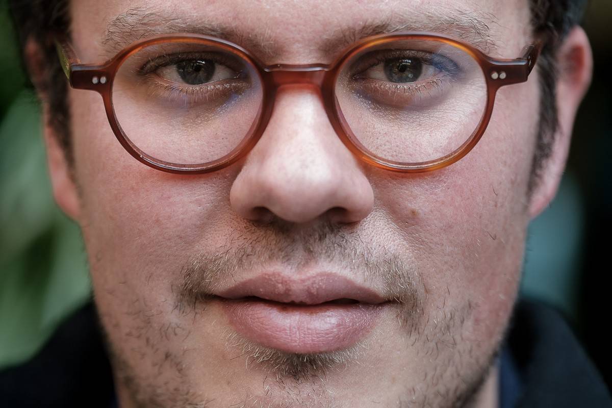 El periodista Nico Tomás en la seva entrevista amb Nació - Adrià Costa Rifà