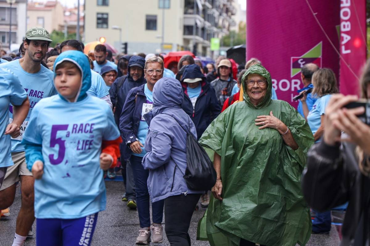 La cinquena edició de la `Race for Life` - VÍCTOR CASTILLO La cinquena edició de la `Race for Life`