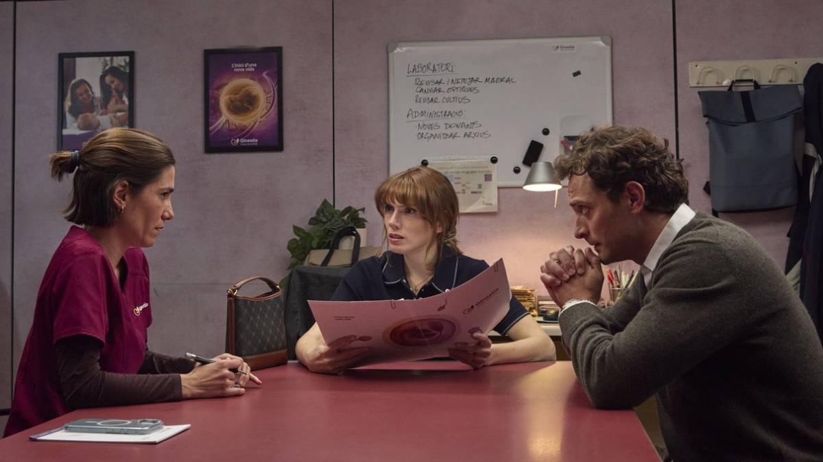 Una de les escenes d`In vitro, la nova sèrie de TV3 - 3Cat Una de les escenes d`In vitro, la nova sèrie de TV3