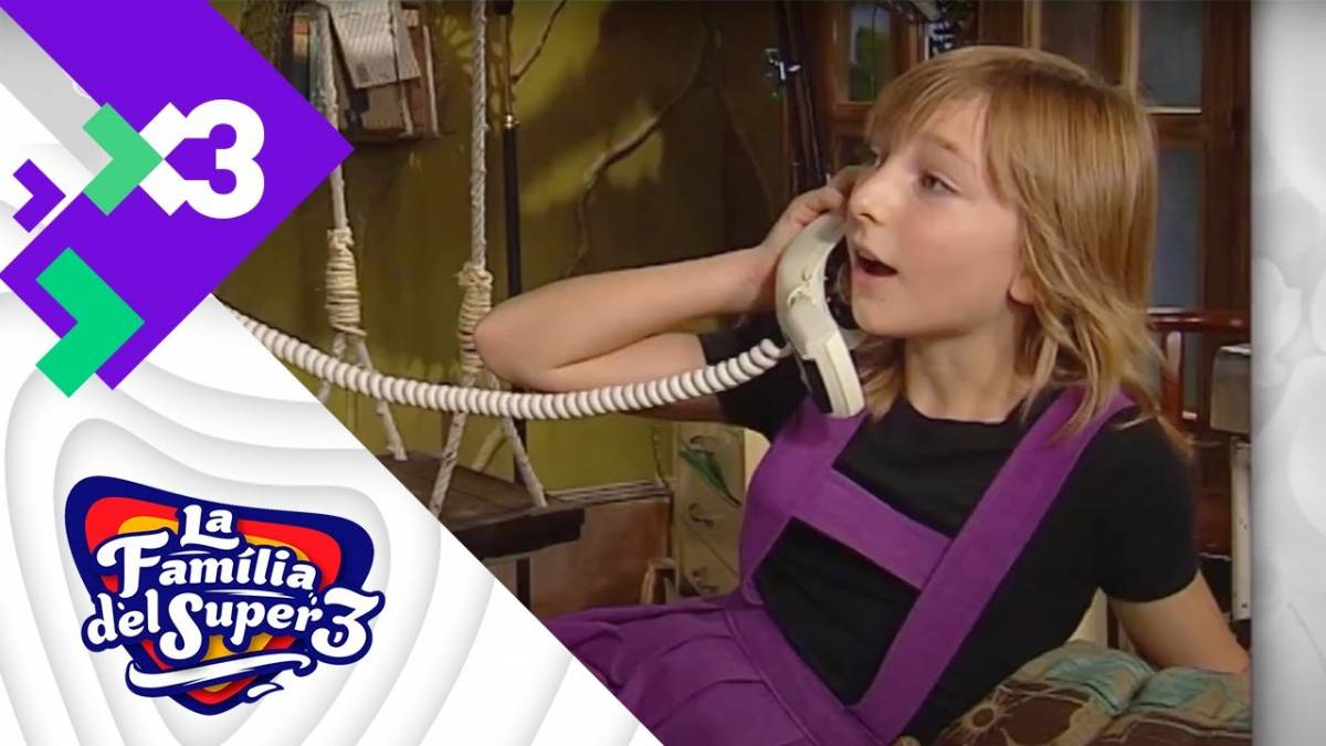 Ester Vázquez en un dels moments on va interpretar la Lila al Super3