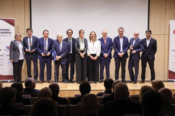Intecat, Marina Tèxtil, Deale, i Fernando Campoy i Josep Ramon Vila (Grupo Boniquet), guardonats amb els Premis Cambra