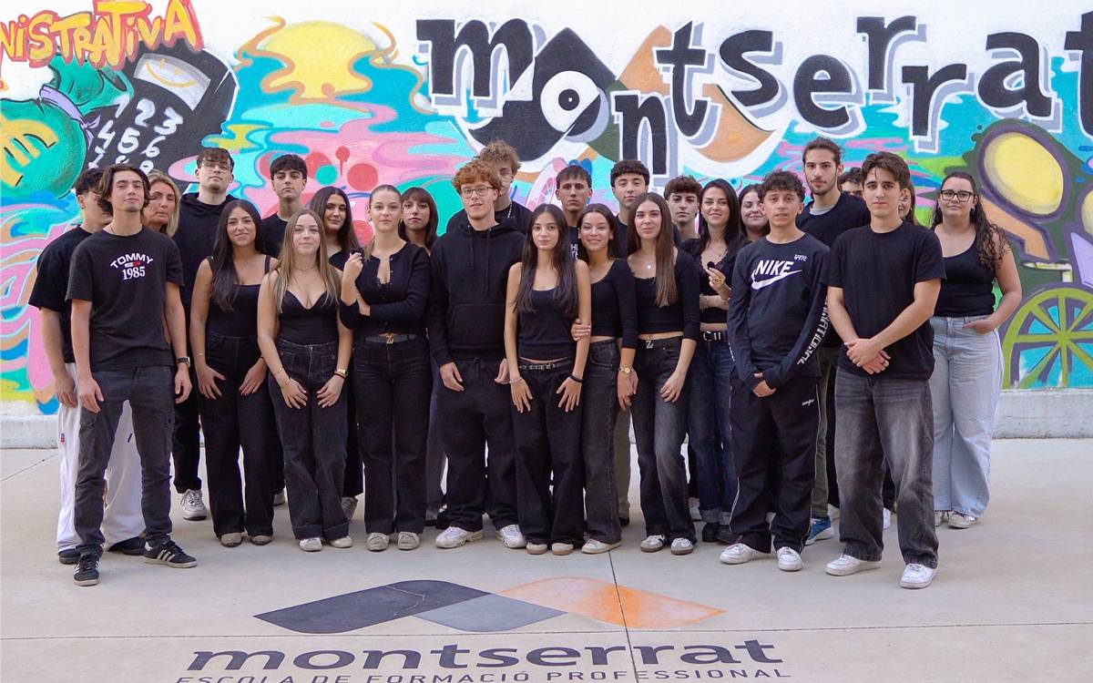 Els alumnes de Màrqueting i Publicitat de l'Escola Montserrat presenten «27 veus per la salut»