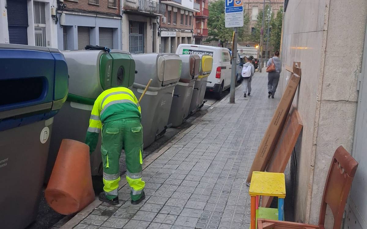 La CGT denuncia manca de personal a la neteja de Manresa i exigeix ampliar la plantilla