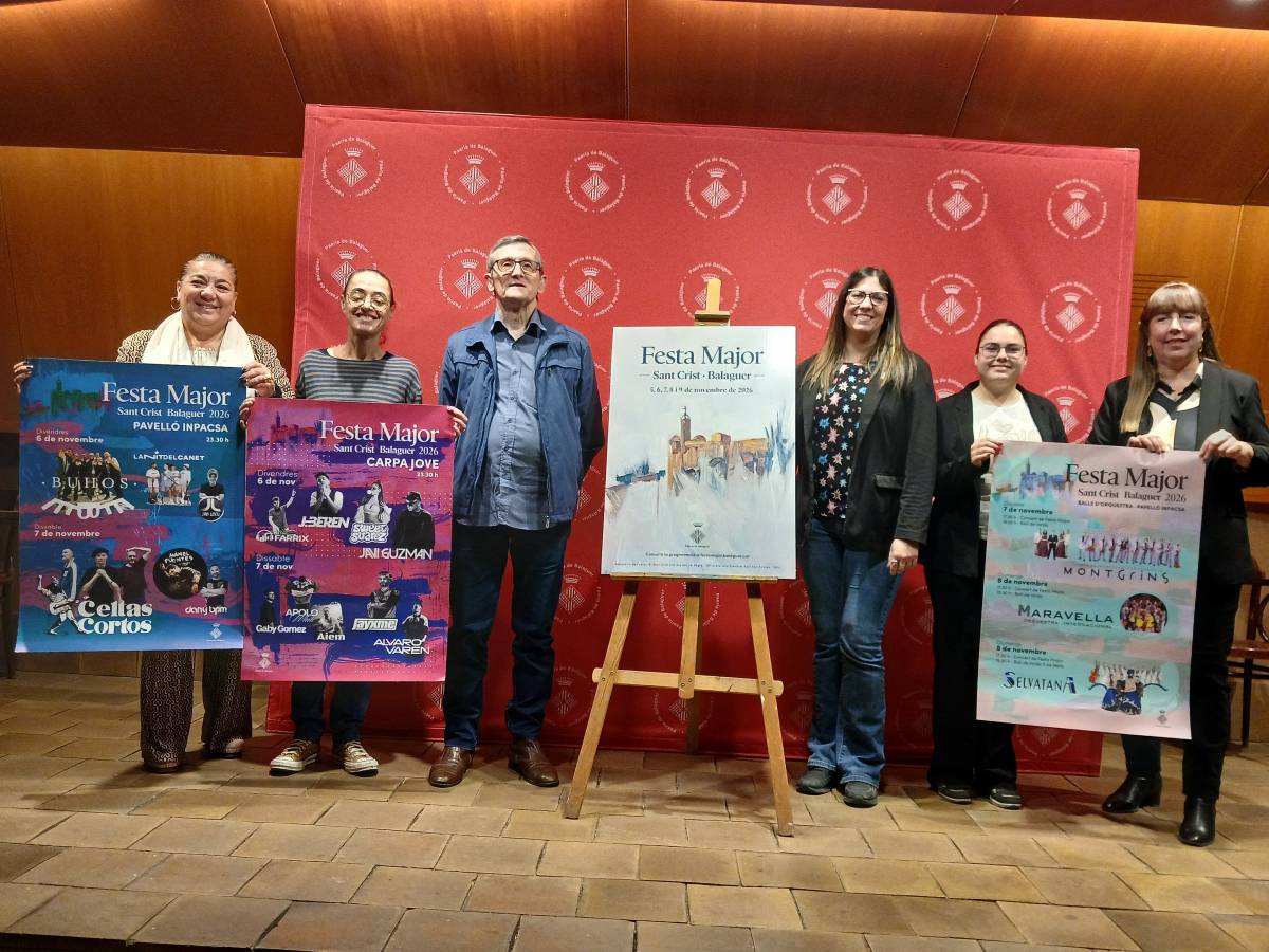 Buhos i Celtas Cortos, caps de cartell de les Festes del Sant Crist de Balaguer