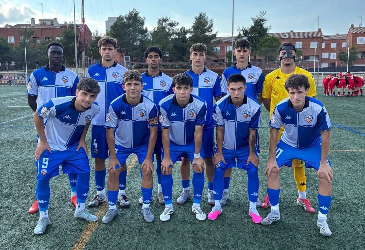 El juvenil del CE Sabadell, a ritme de creuer: invicte i segon classificat de la Divisió d'Honor després de sis jornades