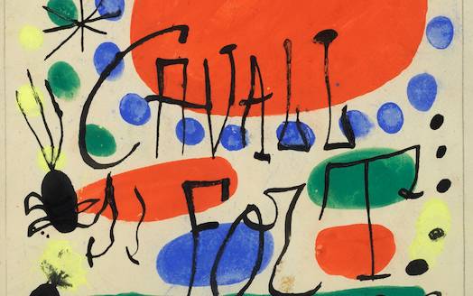 El MEV ensenyarà una obra de Joan Miró que conserva a la seva col·lecció