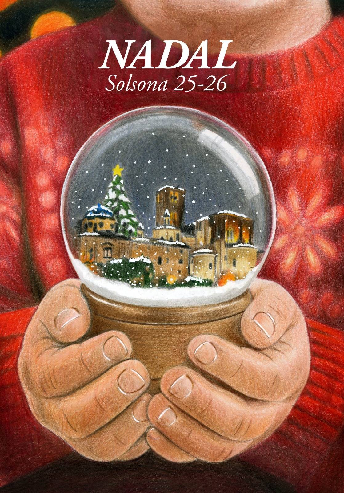 Solsona convoca el 24è Concurs de postals de Nadal