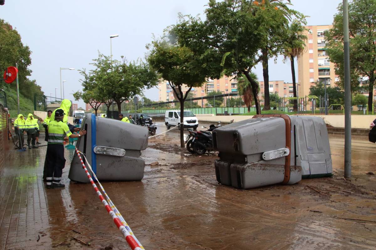 Barcelona calcula en 26 milions el cost de les incidències pels aiguats