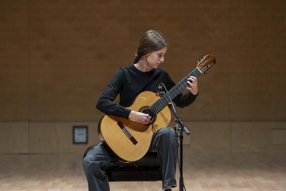 Ona Rossinyol, una de les intèrprets de concert - Alberto Tallón Ona Rossinyol, una de les intèrprets de concert