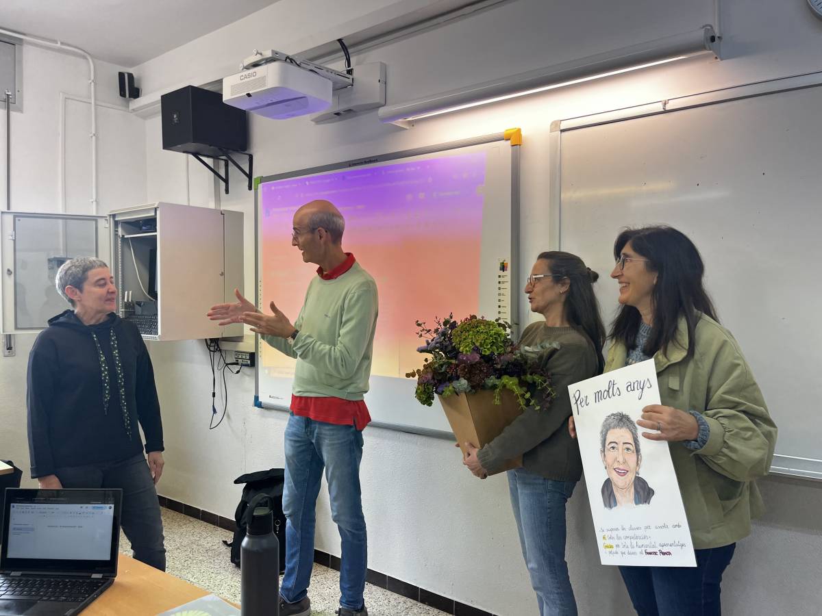 Rebent el reconeixement del Claustre de professors  - 