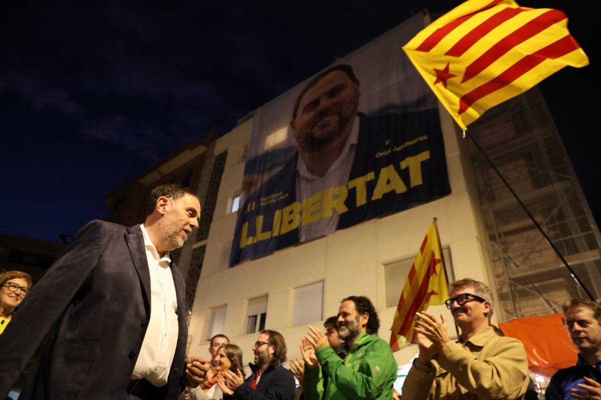 L'amnistiat Junqueras renova l'«intacte» compromís independentista des de la zona zero