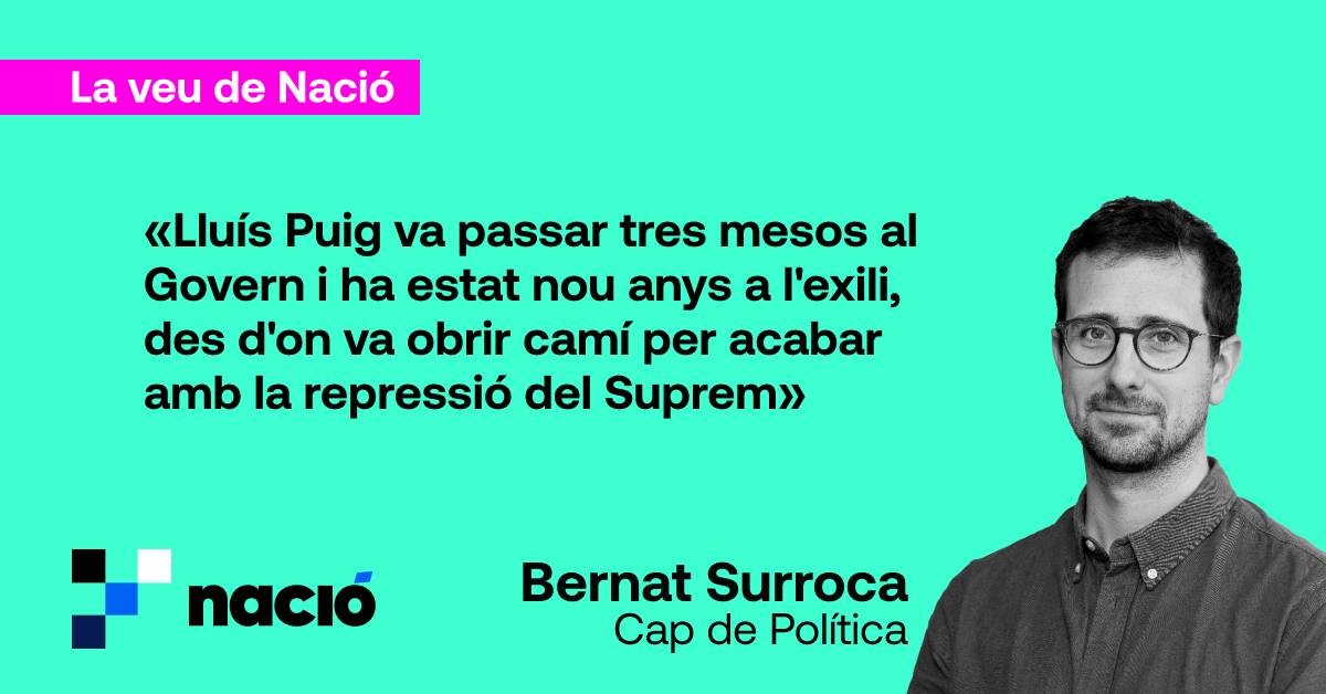 Bentornat, conseller Puig