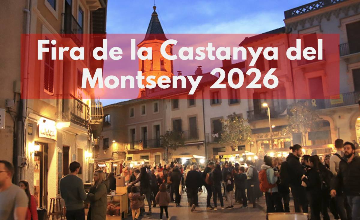 Fira de la Castanya del Montseny 2026: programació i novetats a Viladrau