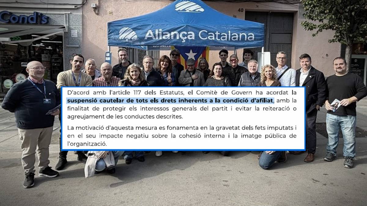 Aliança tanca en fals la crisi a Rubí: set militants suspesos no saben res del seu expedient
