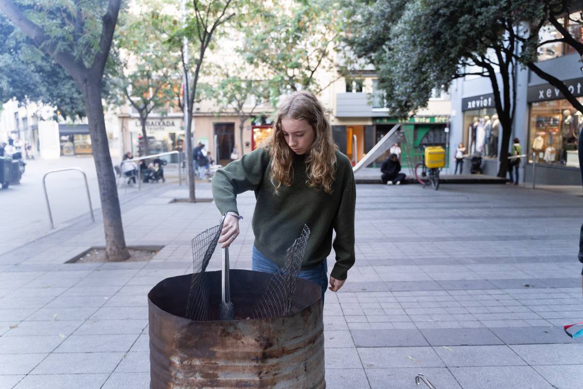 Parada de castanyes a Sabadell l'any 2025 - DAVID CHAO
