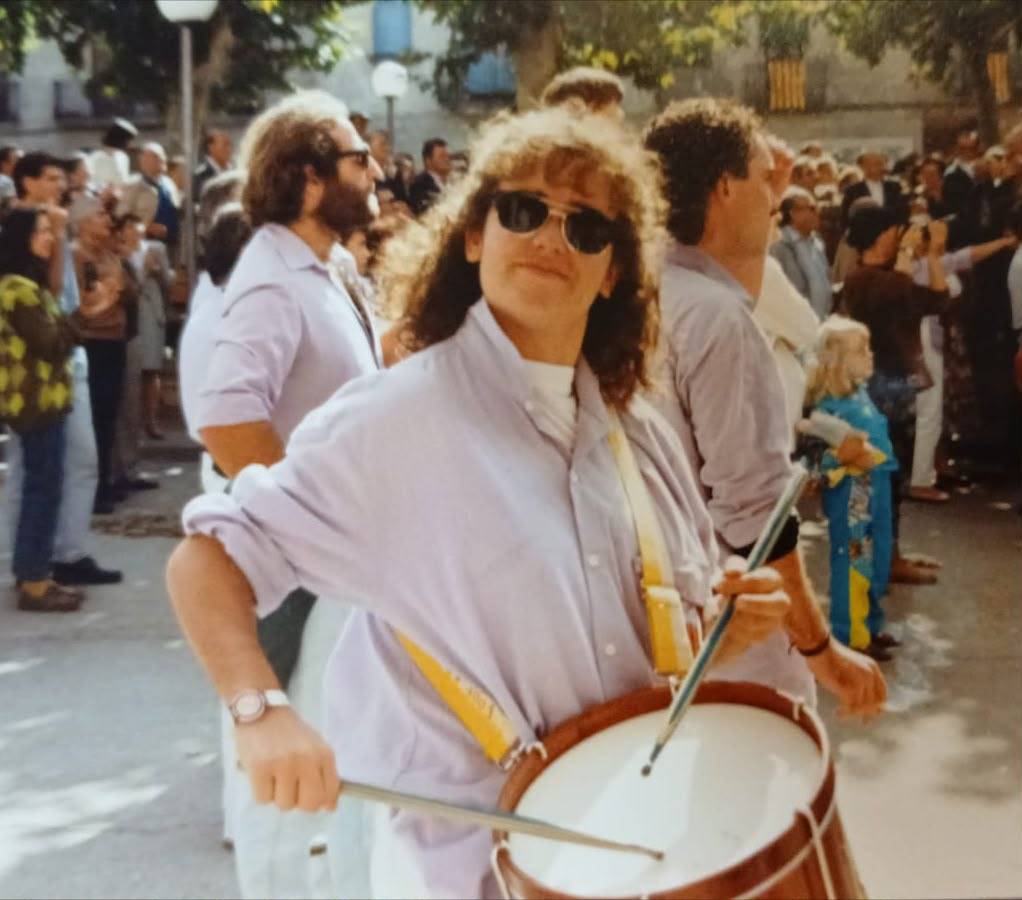 Dol a Minyons de Terrassa per la mort de Nati Pons, històrica membre de la colla, als 56 anys