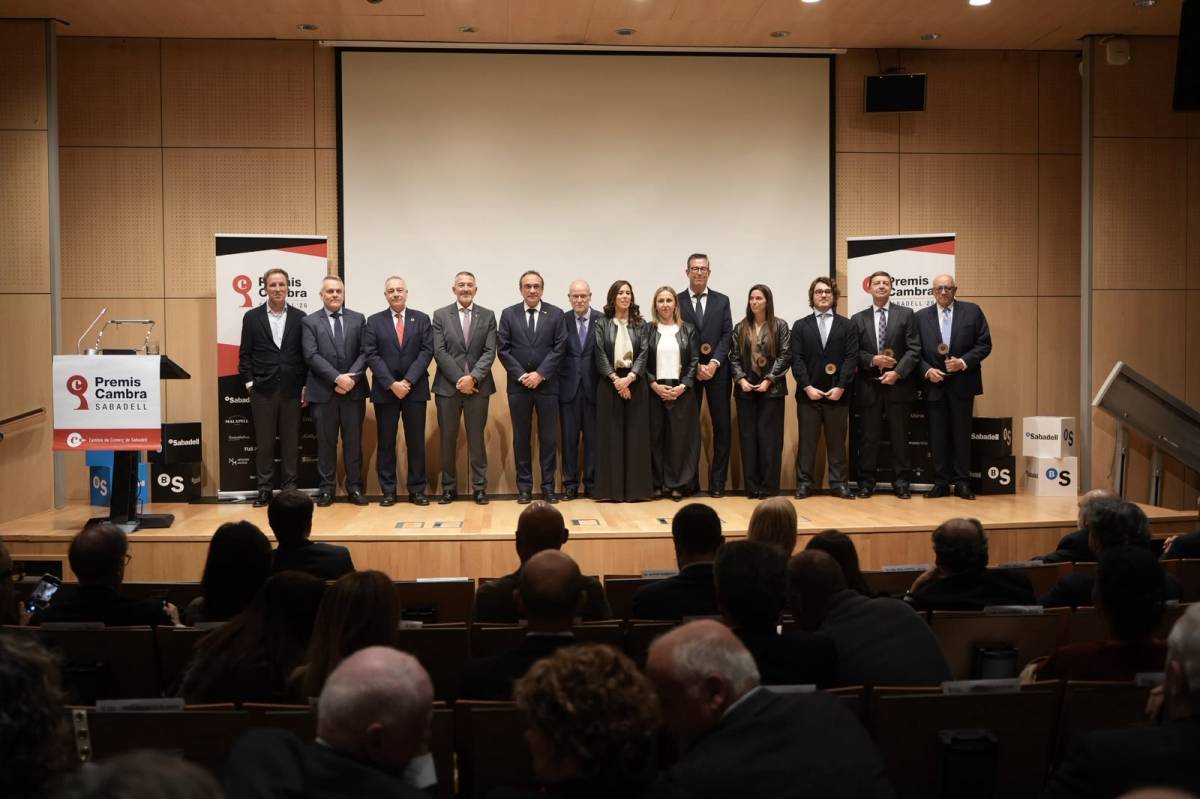 FOTOS | Els Premis Cambra 2026 reconeixen el talent empresarial de Sabadell i la comarca