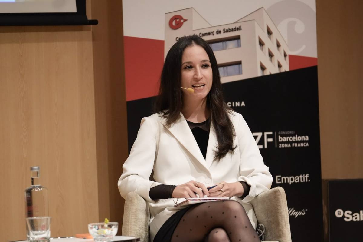 La politòloga i periodista, Estefania Molina - D. CHAO La politòloga i periodista, Estefania Molina