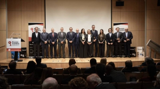 La Cambra reivindica més inversions al Vallès en la nit del reconeixement al talent empresarial
