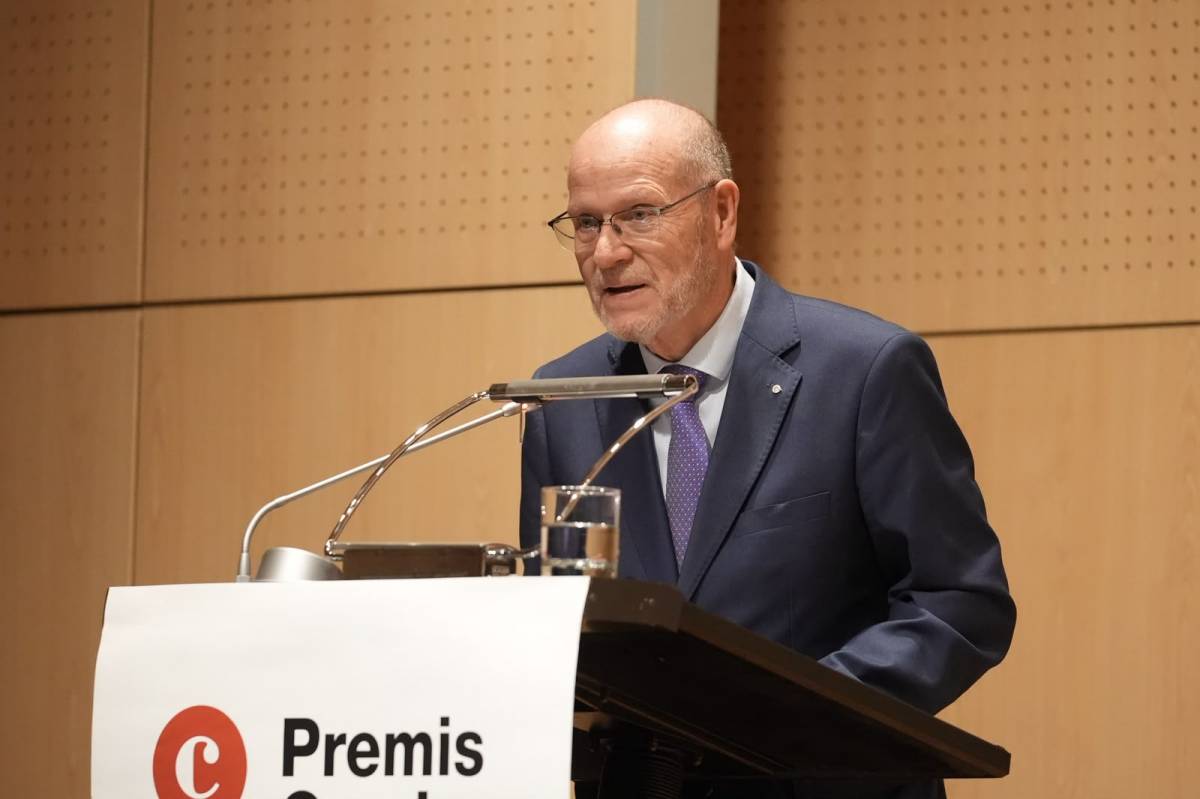 El president de la Cambra de Comerç, Ramon Alberich - D. CHAO El president de la Cambra de Comerç, Ramon Alberich