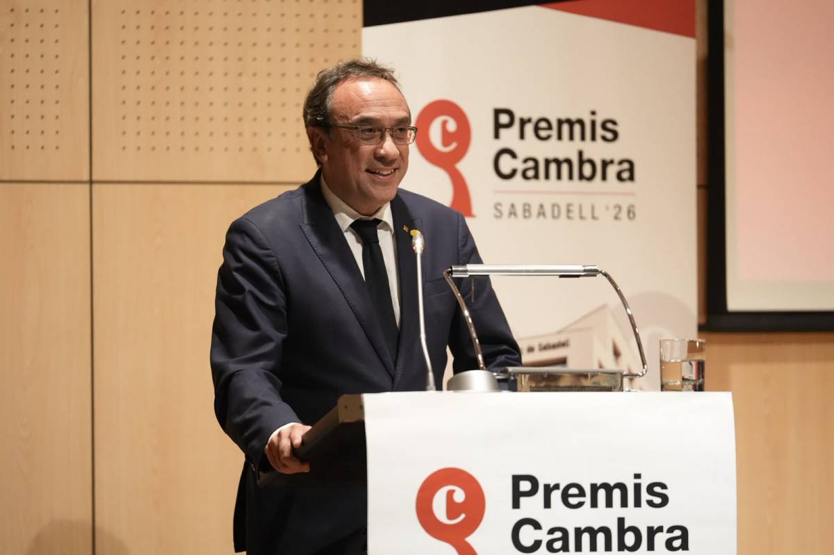 El president del Parlament, Josep Rull - D. CHAO El president del Parlament, Josep Rull