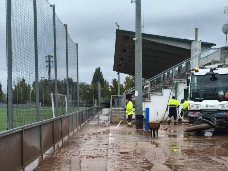 Sense futbol cinc dies després de les fortes pluges a Palau-solità