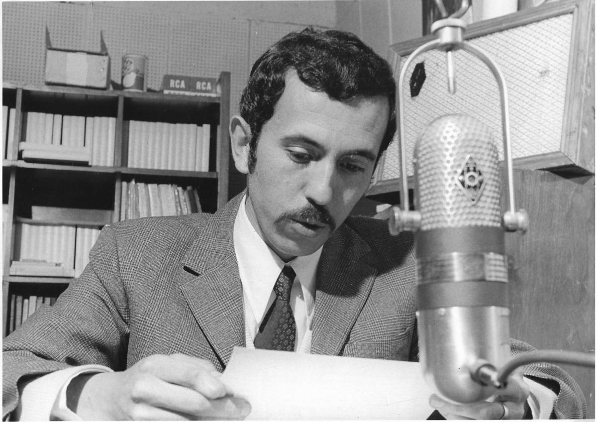 Quilo Martínez, exercint de periodista a Xile - CEDIDA Quilo Martínez, exercint de periodista a Xile