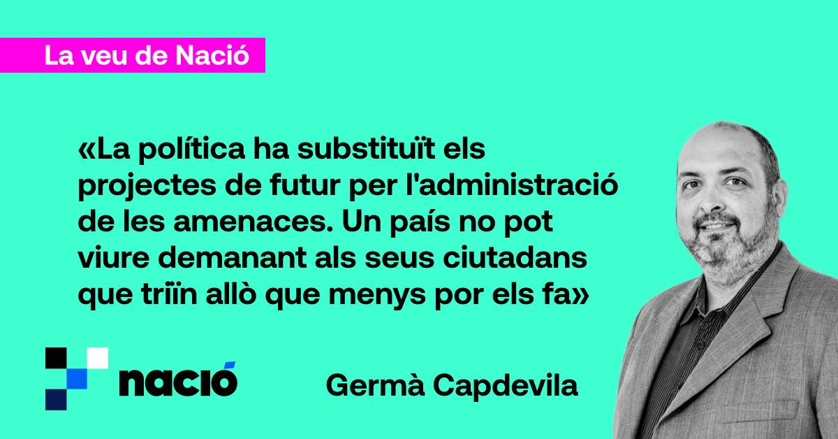 L’única oferta és la por