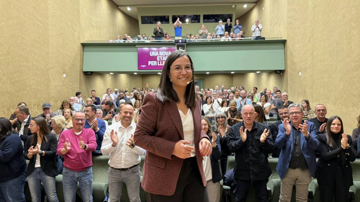 Jordina Freixanet es presenta com a candidata d’ERC a l’alcaldia de Lleida amb cinc compromisos de futur