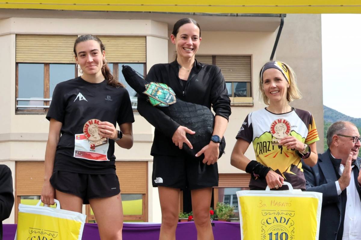 Laia Gilibets puja al podi de la Marató de Boumort amb una brillant tercera posició