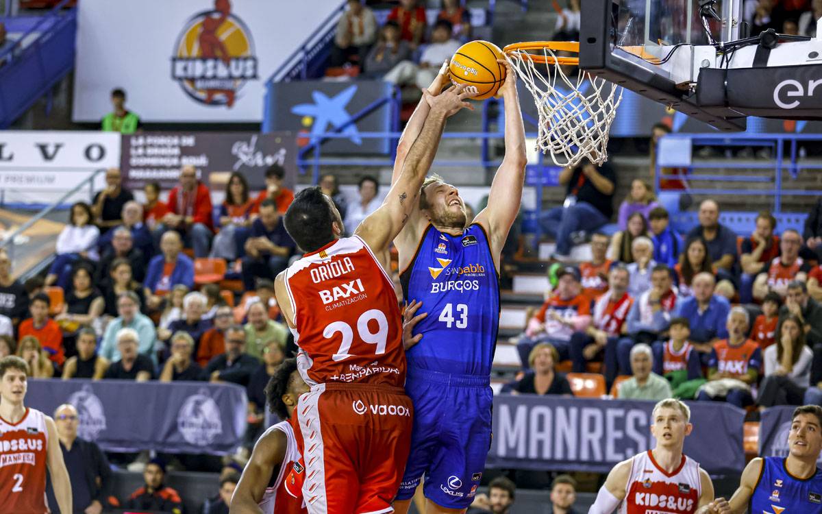 El Kids&Us Manresa s'emporta una bona lliçó del Burgos (81-99)