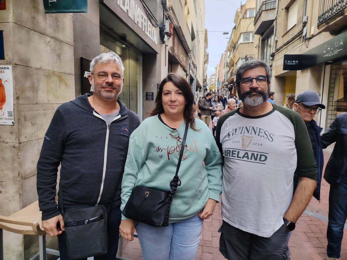 D`esquerra a dreta, Xavier Bermúdez, Irene Maicas i Jordi Subirats - Aketza Martín D`esquerra a dreta, Xavier Bermúdez, Irene Maicas i Jordi Subirats