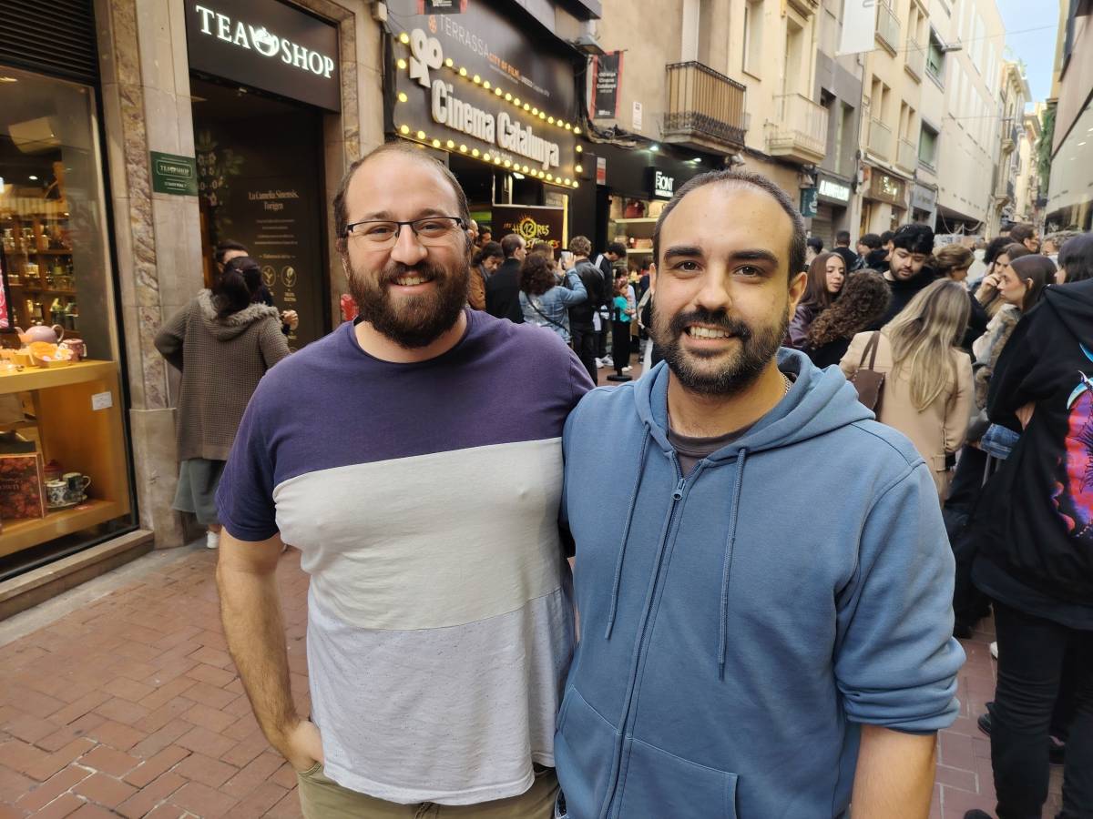 D`esquerra a dreta, Carlos Bayona i Pedro Megías - Aketza Martín D`esquerra a dreta, Carlos Bayona i Pedro Megías